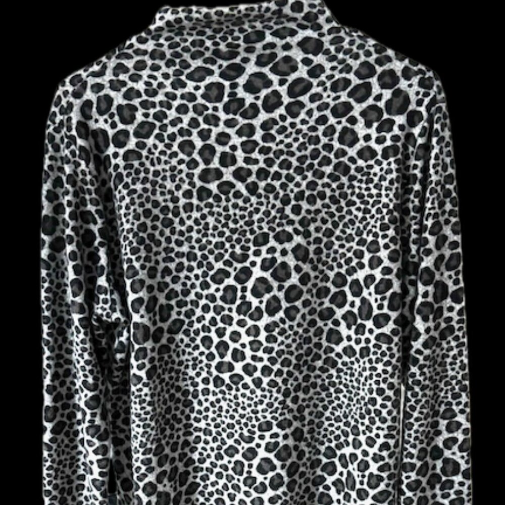 Emily Daniels leopard Print top